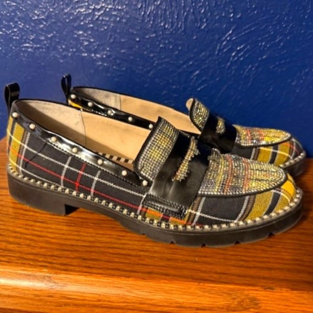 BETSEY JOHNSON HALLIEE YELLOW PLAID - YELLOW PLAID